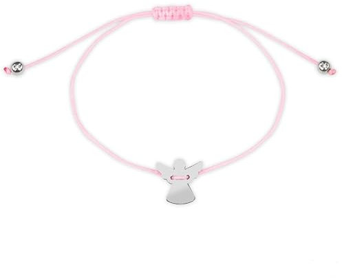 Cadimus Schutzengel Armband Rosa,Engel Armbändchen Mädchen, Kinder und Jugendarmbänder,Mädchen Taufe Kommunion Geschenk,Geeignet für Kinder Geburtstag, Taufgeschenke