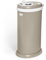 Ubbi Stainless Steel Nappy Pail, Odor Locking, No Special Bag Required, Award-Winning, Registry Must-Have, Matte Taupe