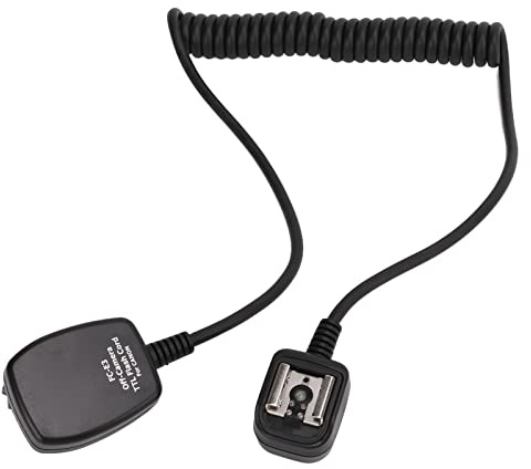 Cavo di prolunga per flash Speedlite JJC Off Camera da 1, con sincronizzazione TTL, slitta a caldo FC-E3 per 600EX RT 580EX II