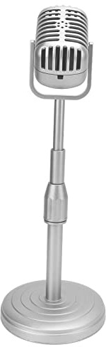 Generic Supporto per Microfono Stile Vintage retrò con Base Stabile e Asta di Supporto per Studio Fotografico Set di Puntelli per Microfono Leggero e Durevole per Blockbuster di Moda retrò in