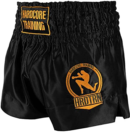 Hardcore Training Classic Muay Thai Shorts Män Thaiboxning Kickboxning Boxning MMA Kamp Sparring