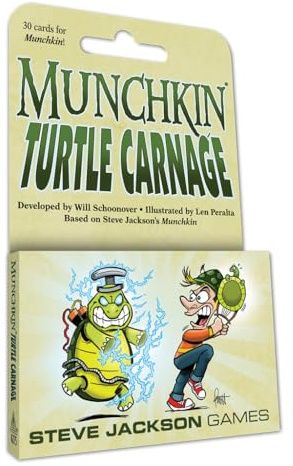 Steve Jackson Games | Munchkin Turtle Carnage | Card Game | English