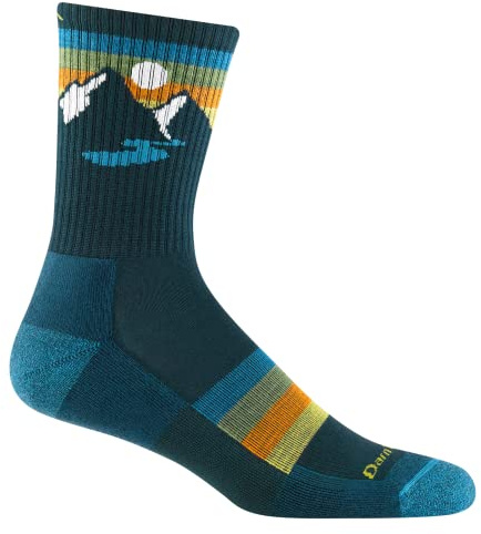Darn Tough Vermont Men's Sunset Micro Crew Cushion Hike Socks (1997)
