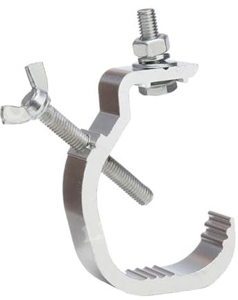 DJ Stage Light Clamp Half Coupler Hanging Bracket Metal Truss C Clamp Stage Lighting Accessories for Bar, KTV, House Party