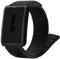 Blueshaweu Loop Nylon Armband Kompatibel mit Helio Strap, Ultraleichtes Schnell Trocknen Schleife Waschbar Uhrenarmband Kompatibel Für Amazfit Helio Strap Smart Band Fitness-Tracker (schwarz)