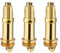 SRunDe 3 Stück Messing Click Clack Bolts Abflussstopfen Bolzen Pop Up Click Clack Ersatz Waschbecken Pop Up Schraube Abfluss Ersatzteil Schrauben für die meisten Waschbecken