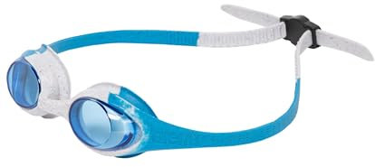 ARENA Spider Kinder Schwimmbrille für Kinder, Schwimmbrille mit UV-Schutz, Selbstregulierender Nasensteg, Hypoallergene Silikondichtungen, Anti-Beschlag-Beschichtung, 2-5 Jahre