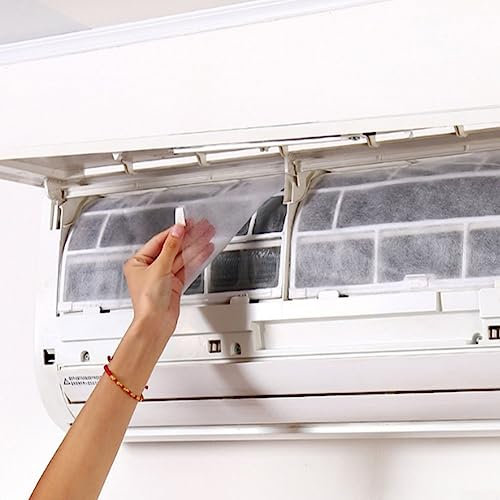 Lot de 10 Filtres de Sortie d'air Conditionné, 39,9 x 35,8 cm en Maille non Tissée, Anti-poussière Climatisation Filtre convient pour Filtre d'aération de Rechange pour Climatisation