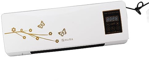 Climatiseur de Pièce, Mini Climatiseur Mural 2 en 1 Avec Télécommande, Minuterie de 6 Heures pour le Chauffage et le Refroidissement, Ventilateur de Refroidissement Portable pour la Maison et le Burea