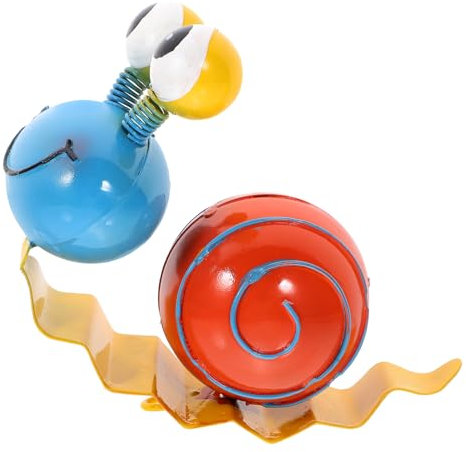 POPETPOP Figurine d'Escargot en Décoration de Jardin Adorable Sculpture et Compacte Ornement Délicat Décoration Extérieure pour Maison et Cour
