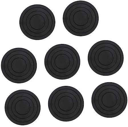 Angoily 8piezas Almohadillas Antivibración para Lavadora Base Antideslizante y Resistente Al Agua Soporte para Máquinas De Lavado Diminución De Ruido y Estabilidad El Suelo