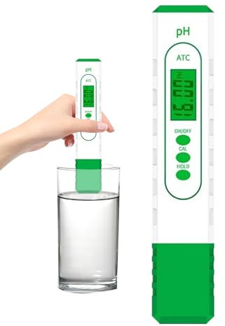 Generisch Misuratore Digitale | Misuratore di misurazione per Piscina, Acquario e Stagno, Tester Impermeabile per casa, Acqua Potabile, acquacoltura, Spa, Giardino e