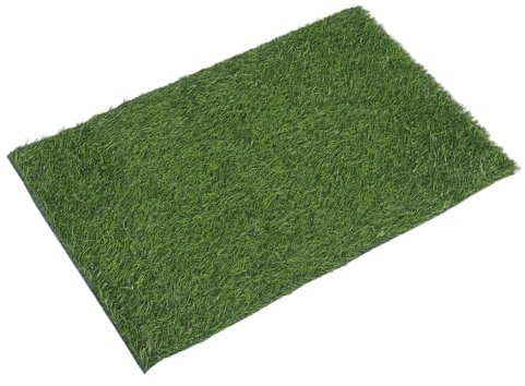 Levemolo Tappeto Erboso Artificiale Ovale per Esterni Tappeto Erboso Artificiale da Giardino Piastrelle per Prato da Giardino