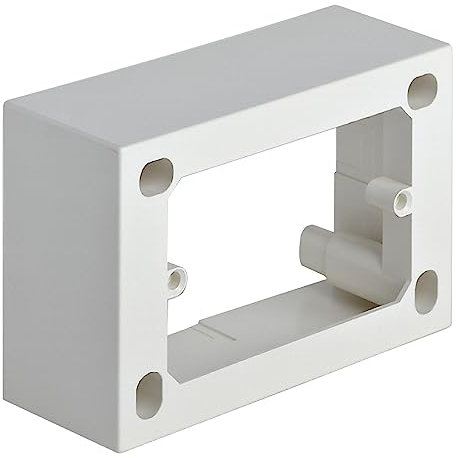 Vimar Plana Scatole di superficie – Scatola Superficie 3 Modulo 43,5 mm Avorio