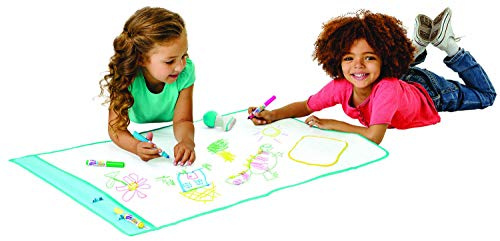 Crayola Mini Kids 04-0034 Colore et recolore - Grand tapis de dessin réutilisable pour dessiner et colorier