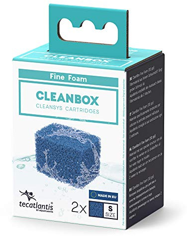Aquatlantis CleanBox Esponja Fina S Recarga Filtrante para Filtros Cleansys 200+ y Cleansys 300