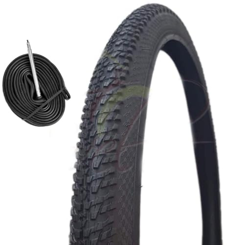 Ecovelò EBB27MBB Couverture 57-584 + Chambre à air VTT 27,5 x 2,125 VTT Country Pneu rigide vélo