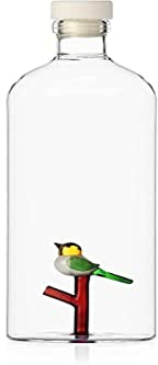 Ichendorf Milano Flasche mit Vogel, Kollektion Animal Farm
