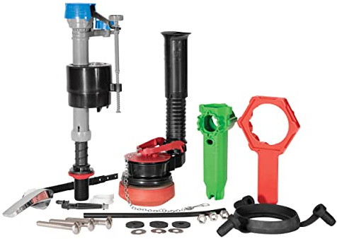 Fluidmaster K-400H-021-P8 PerforMAX 2-Inch Everything Toilet Repair Kit, Multicolor