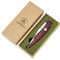LAGUIOLE - 4268495 Klappmessersaus Ergonomischer Grifflrostfreie Stahlklinge Ideal für Den Außen Und Alltag, 11 cm Geschlossen, Braunes Holz - Metal, Imitation Leather - Braun