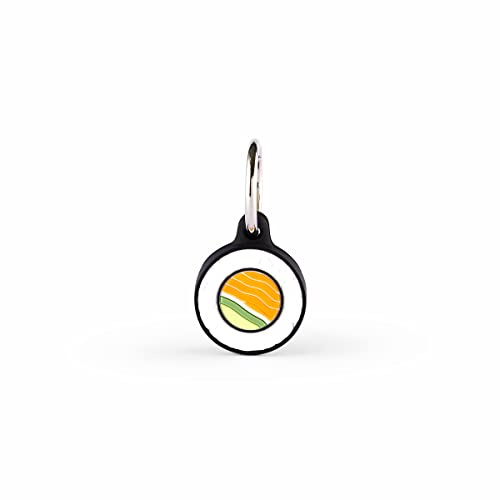 AirTag Nyckelring, Air Tag, Metall Ring, Roliga AirTags hållare, Apple Airtag tillbehör för nycklar, Uramaki modell, MOJIPOWER