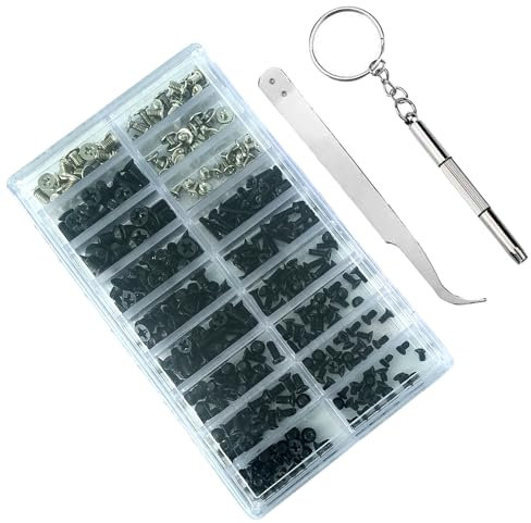 355-Stücke M2 M2.5 M3 Computerschrauben sortierten Set für Universal Laptop PC Computer Reparatur