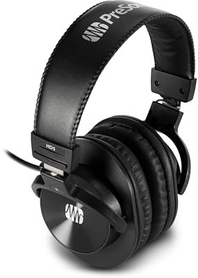PreSonus HD5 Professional Monitoring Headphones, Black