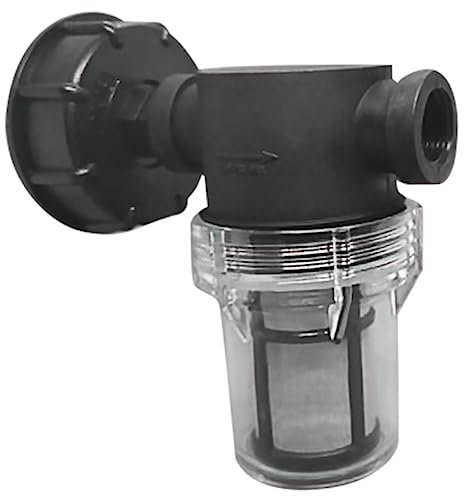 SEWOART Conector De Manguera De Jardín 3/4 y 1/2 Adaptador De Filtro para Barril De Toneladas Accesorios De Manguera Sin Tóxicos Fácil Operación Compatible