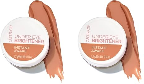 Catrice Cosmetics Under Eye Brightener Soin Contour des Yeux Éclaircissant, Protecteur, Éclaircissant, S'Adapte à La Couleur, Naturel, Chatoyant (4.2 g) (Lot de 2)