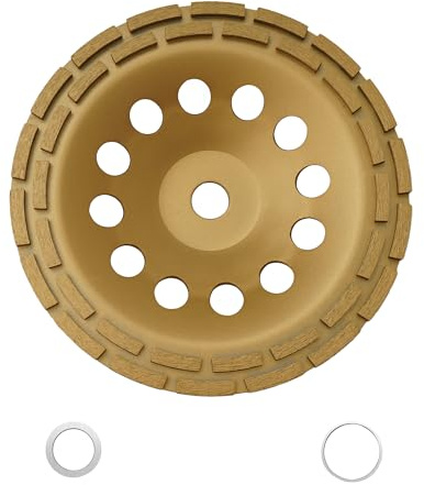 Diamond Grinding Wheel 230mm / 9 Inch Concrete Grinding Disc Angle Grinder Discs for Concrete, Wall, Floor, and Surface Grinding Diamond Cup with Industrial Quality