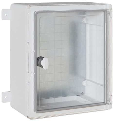 vidaXL control cabinet IP65 Waterproof Grey 30 x 16.5 x 35cm ABS Plastic