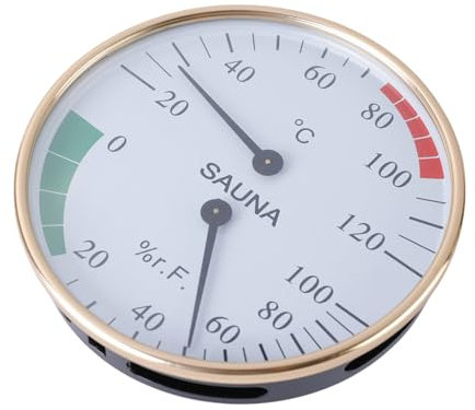 Zkydhbd Indoor Sauna Thermometers Hygrometer 2in1 Humidity And Temperature Monitors Device For Home Sauna Room Bedroom Living Room Sauna Room Accessories