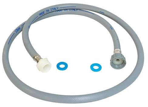 SOMATHERM FOR YOU - Rallonge D'alimentation, Pour Machine À Laver, Raccords Droits M-F, Longueur 1,5 M, Tuyau Thermo-Gomme, Compatible Avec Flexibles, Écrou Tournant 20/27, Installation Facile