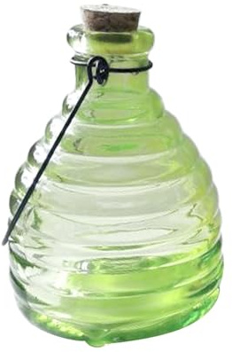 Trappola Per Vespe, Trappola Per Vespe In Vetro, apiaso Appeso Portatile Per Calabroni, Riutilizzabile In Vetro, Controllo Efficace Degli Insetti Per Frutteti Giardini Terrazze