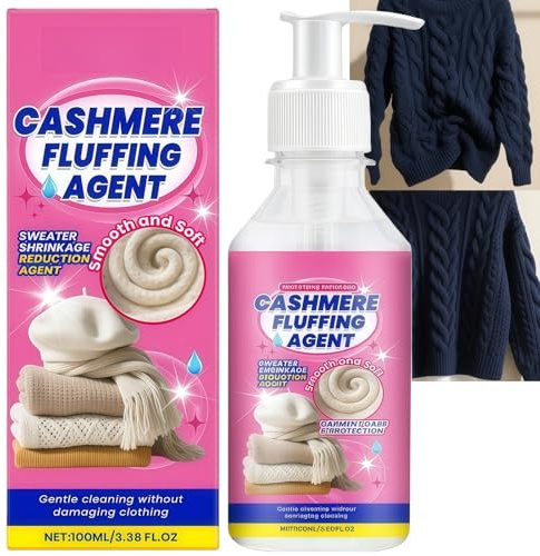 100ML Wool Sweater Shrinkage Reduction Agent,Concentrated Laundry Conditioner,Washing Softener,Wool Washing Detergent and Cleaner,Cashmere Wash,Quickly Restores Clothes Size,Gentle Clothes Conditioner