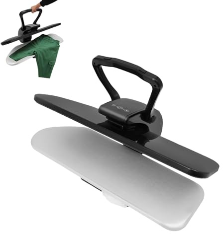 Pressa da stiro professionale a vapore, 2200W Pressa intelligente a vapore, Stirapantaloni automatico da 91 cm, intervallo di temperatura 90-200 °C, 5 livelli di temperatura, forza di bloccaggio