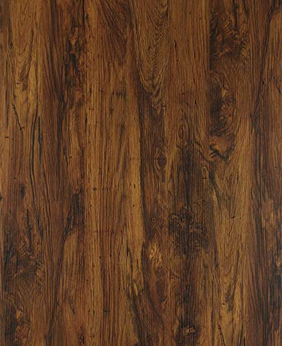 Dimoon Wallpaper 118x15.7Wood Contact Paper Brown Waterproof Wood Peel and Stick Wallpaper Thicken Texture Wood Wallpaper Removable Yellow Rustic Wood Grain Self-Adhesive Vintage Cabinet Table Roll