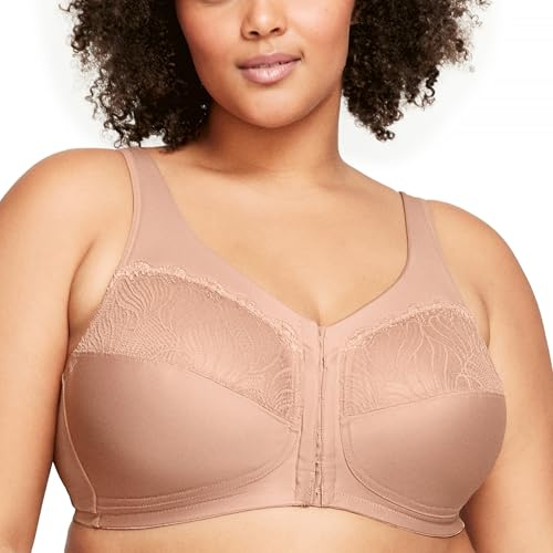 Glamorise Damen 1210 Full Coverage Bra, Cappuccino, 85E