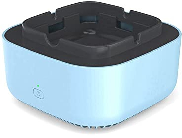 Seprendi 1 set smart askfat luftrenare hemmakontor aromaterapi hög flamsä nylon + glasfiber rökfri askfat