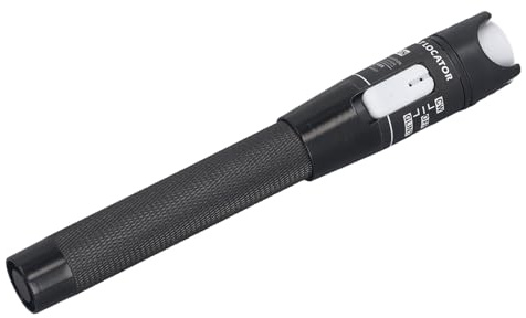 Visible Fault Fiber Optic Test Pen, 80MW 2.5mm Fiber Visual Fault Locator, VFL Fiber Light Pen, Fiber Optic Cable Tester, for CATV Telecommunications Engineering Maintenance
