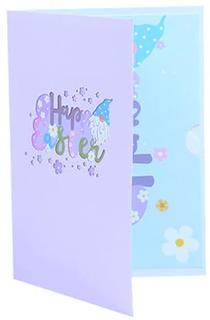 - Tarjetas de Pascua, 3D | Bunny tarjetas de felicitación 3D de