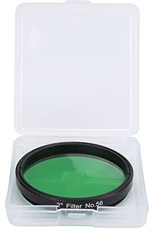 Filtre Lunaire de 2 Pouces 50,8 mm, Accessoires de télescope, Filtre de télescope astronomique léger en Alliage d'aluminium à Haute Transmission avec boîte de Rangement pour
