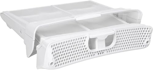 Filtro anti-pelucchi compatibile con Bosch, Gaggenau, Neff, Siemens iQ300 iQ500 iQ700 iQ800 Maxx Logixx serie 8 – Codice articolo 00656033, doppio filtro lanugine 320,9 x 188,8 x 81,5 mm