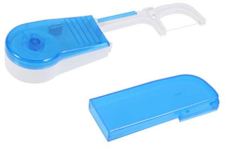 Artibetter Zahnseidenhalter als Ersatz für einen tragbaren Kunststoff-Organizer Zahnseidenhalter für die orale saubere Zahnpflege