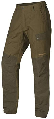 Härkila Pantalon de Chasse Imperméable Asmund - Silencieux Avec Traitement Ciré - Pour Homme - Taille 56 - Vert