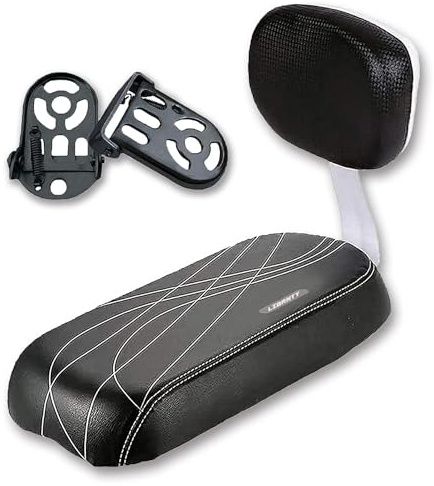 LIBRNTY Siège arrière Accessoires de vélo,Vélo Pièces Accessoires Sièges,Repose Pied Velo
