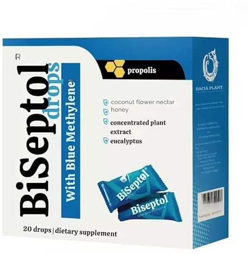 BISEPTOL Drops with Propolis - Highly Effective to Provide Sore Throat Relief — Ideal Drops to Get Rid of Throat Inflammation