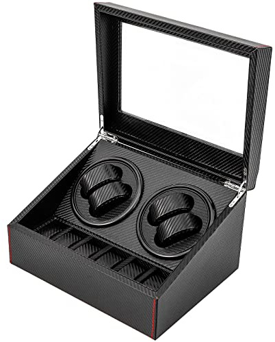Boîte Remontoir Automatique Pour Montres, Remontoir Pour Montres, Coffret Pour Montres Remontoir De Luxe, Idéal Pour Un Usage Personnel, La Présentation En Magasin Et La Décoration A La Maison
