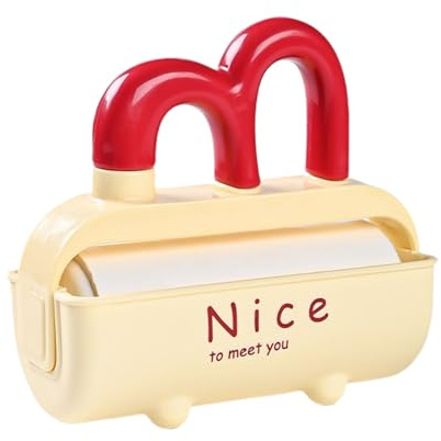 Rodillo para Pelos De Mascotas | Limpieza de Telas con Desgarro Fácil,Rodillo Quita Pelusas Adhesivo | para Alfombra Sofá Cama Hogar Automóvil Viaje Dormitorio Apartamento