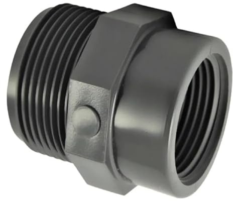 Codital Réduction PVC Pression à Visser MF 2-1 1/2 de Raccord PVC Pression